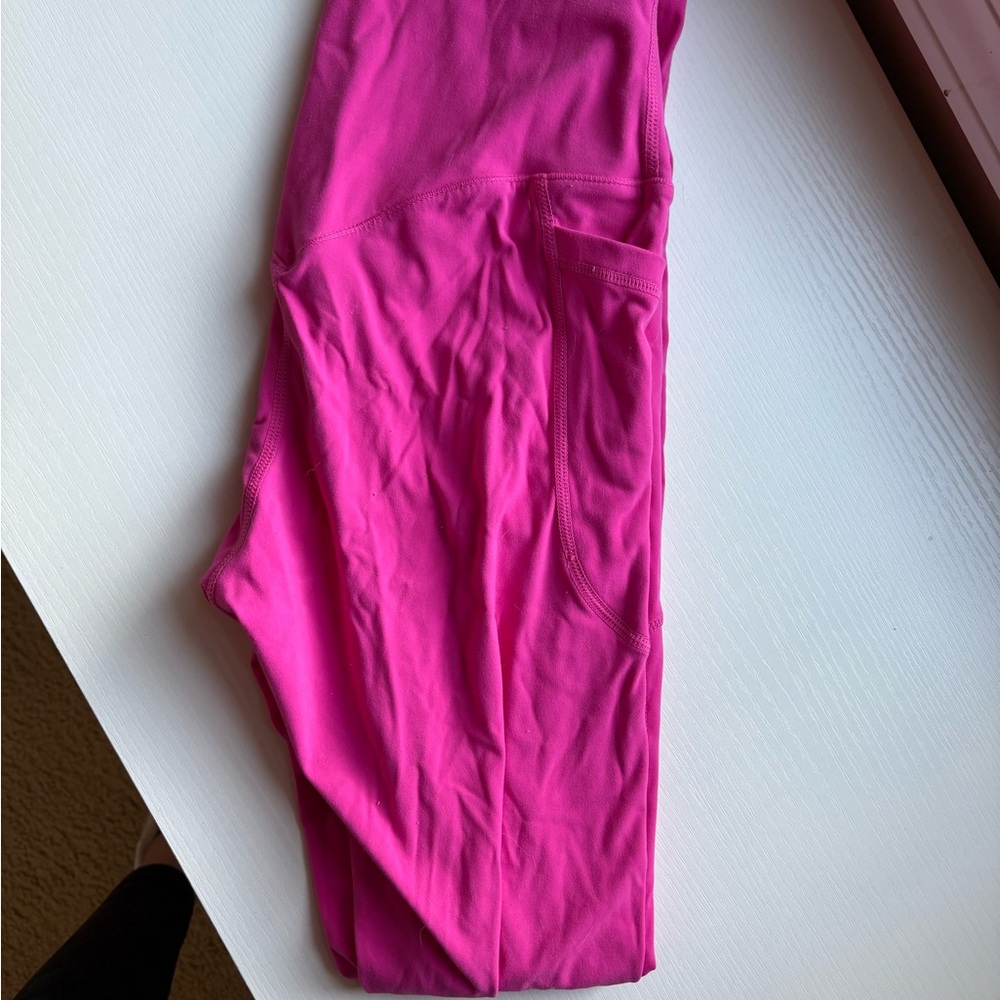 Bright Pink Leggings